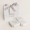 Silver Pavé Puffed Heart Station Necklace