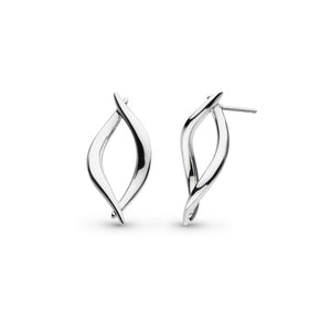 KH Entwine Twine Twist Link Stud Earrings