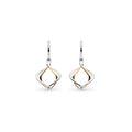 Kit Heath Entwine Alicia Golden Petite Drop Earrings
