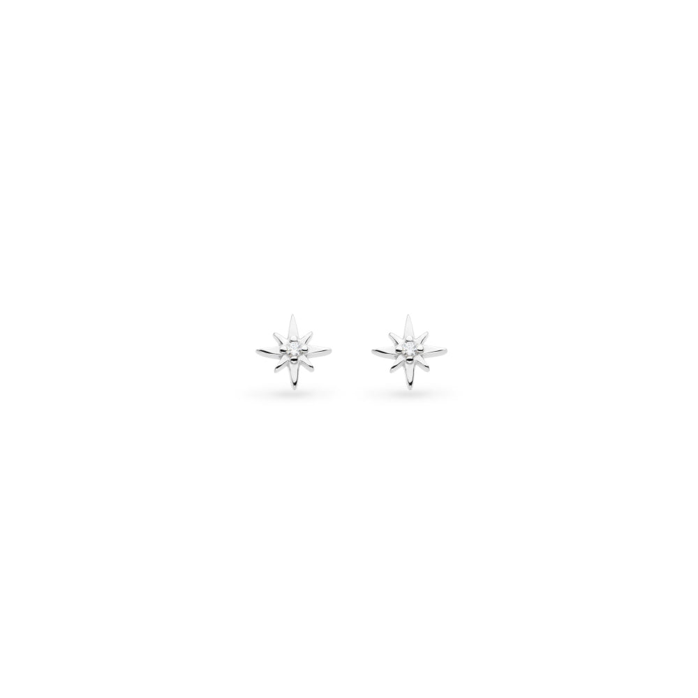 Kit Heath Celeste North Star CZ Petite Stud Earrings