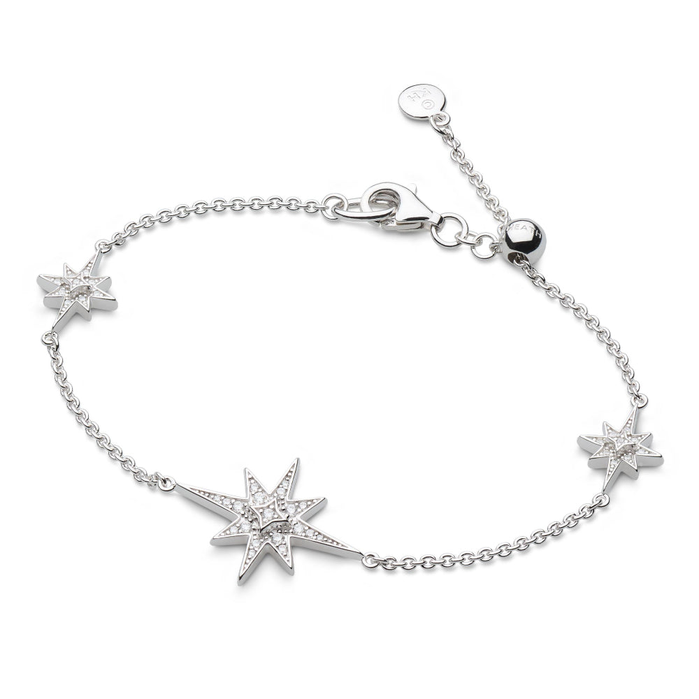 Kit Heath Celeste North Star CZ Station 7" Slider Bracelet