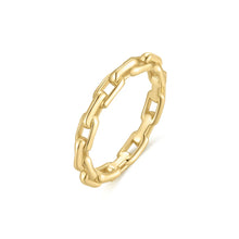 Load image into Gallery viewer, PAPER CLIP LINK RING
