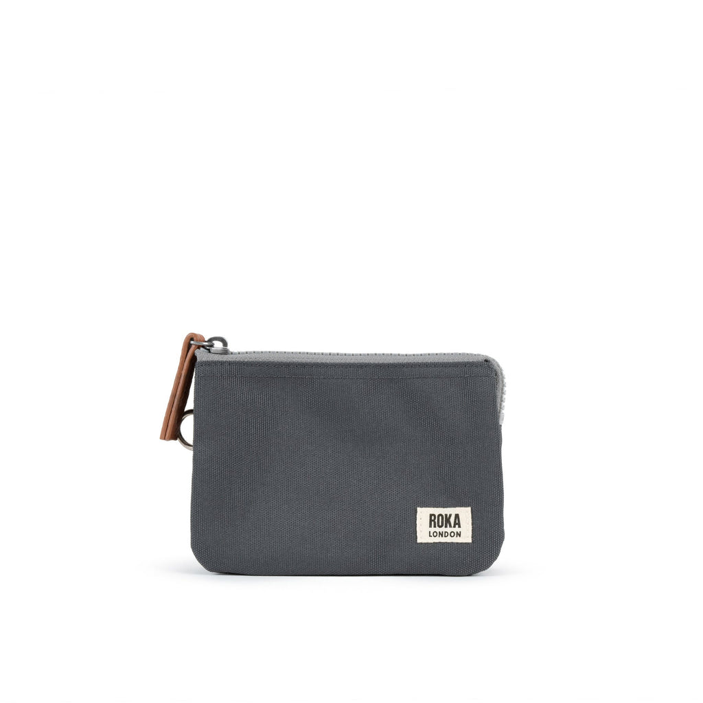ROKA London Carnaby Wallet small– Recycled Canvas