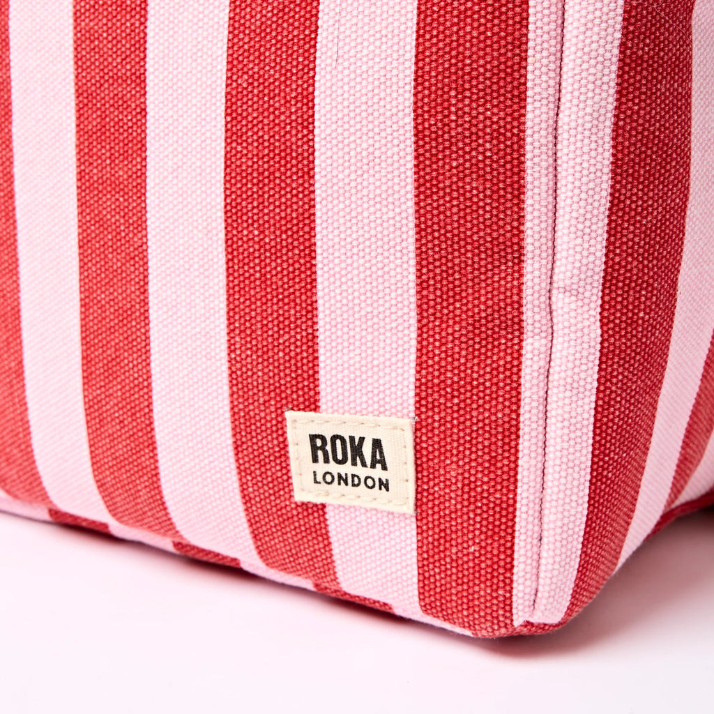 Label close-up — ROKA London woven label
