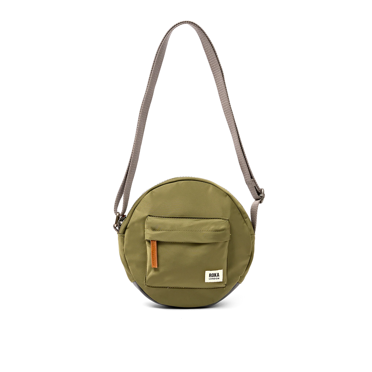 ROKA Paddington B Crossbody Bag in Chive recycled nylon