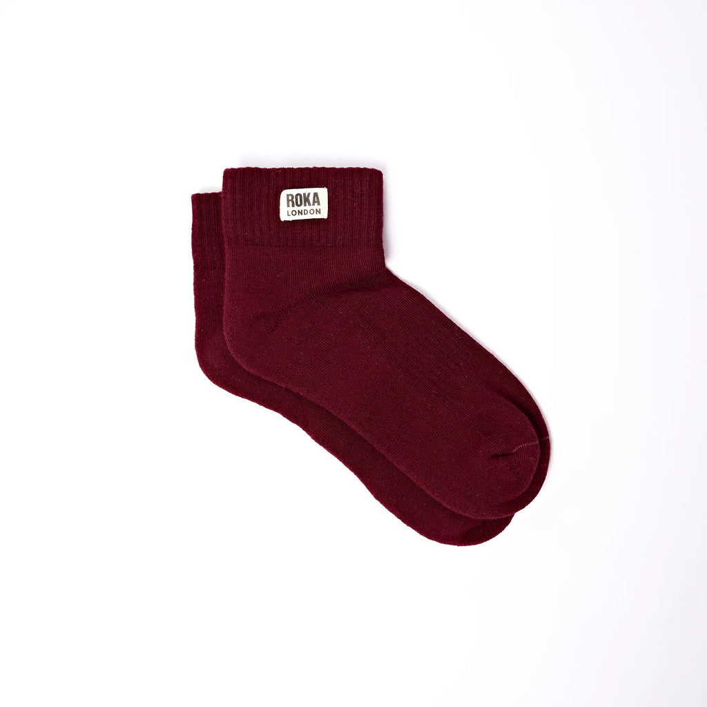 ROKA Wembley Organic Cotton Ankle Sock