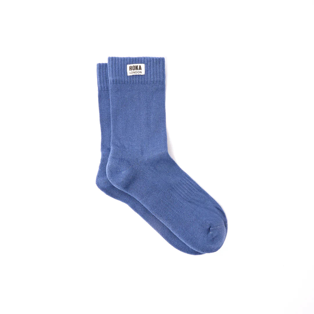 ROKA WIMBLEDON CREW SOCKS FOR MEN -Size 6-12- NEW