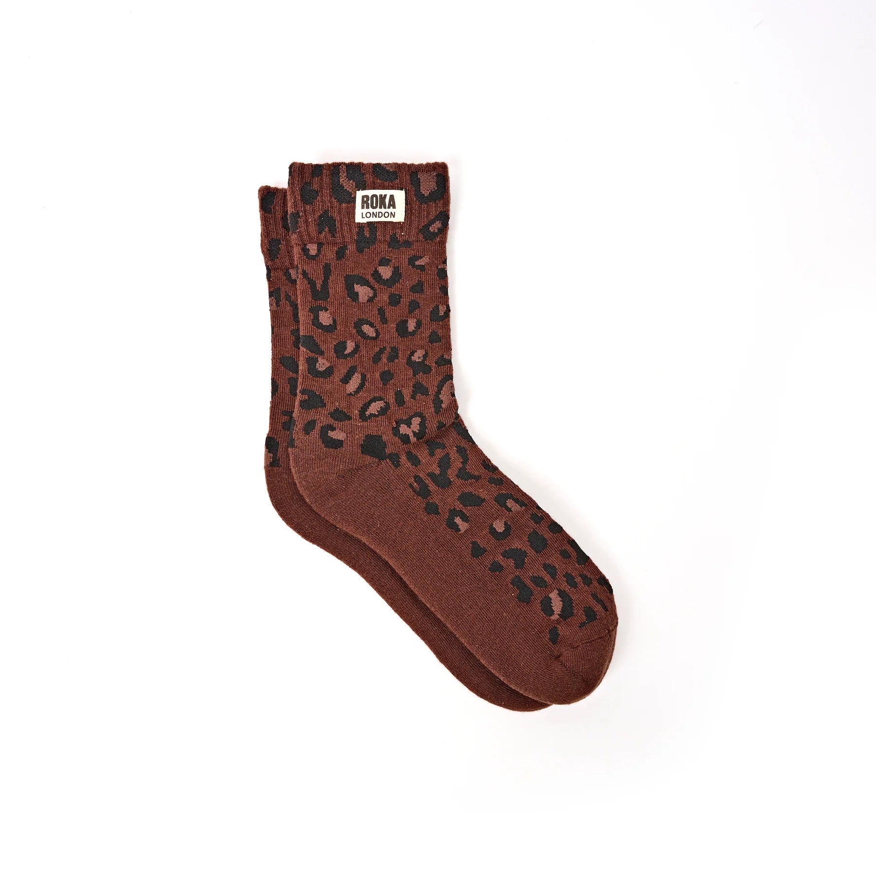 ROKA Wimbledon Organic Cotton Crew Socks Women's -One Size 3 to 8- NEW