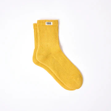 Roka Windsor Crew Socks Men's | Organic Cotton  Socks | Stay-Up Comfort