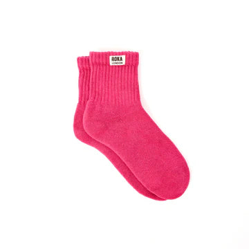 Roka Windsor Crew Socks Women's | Organic Cotton  Socks | Stay-Up Comfort