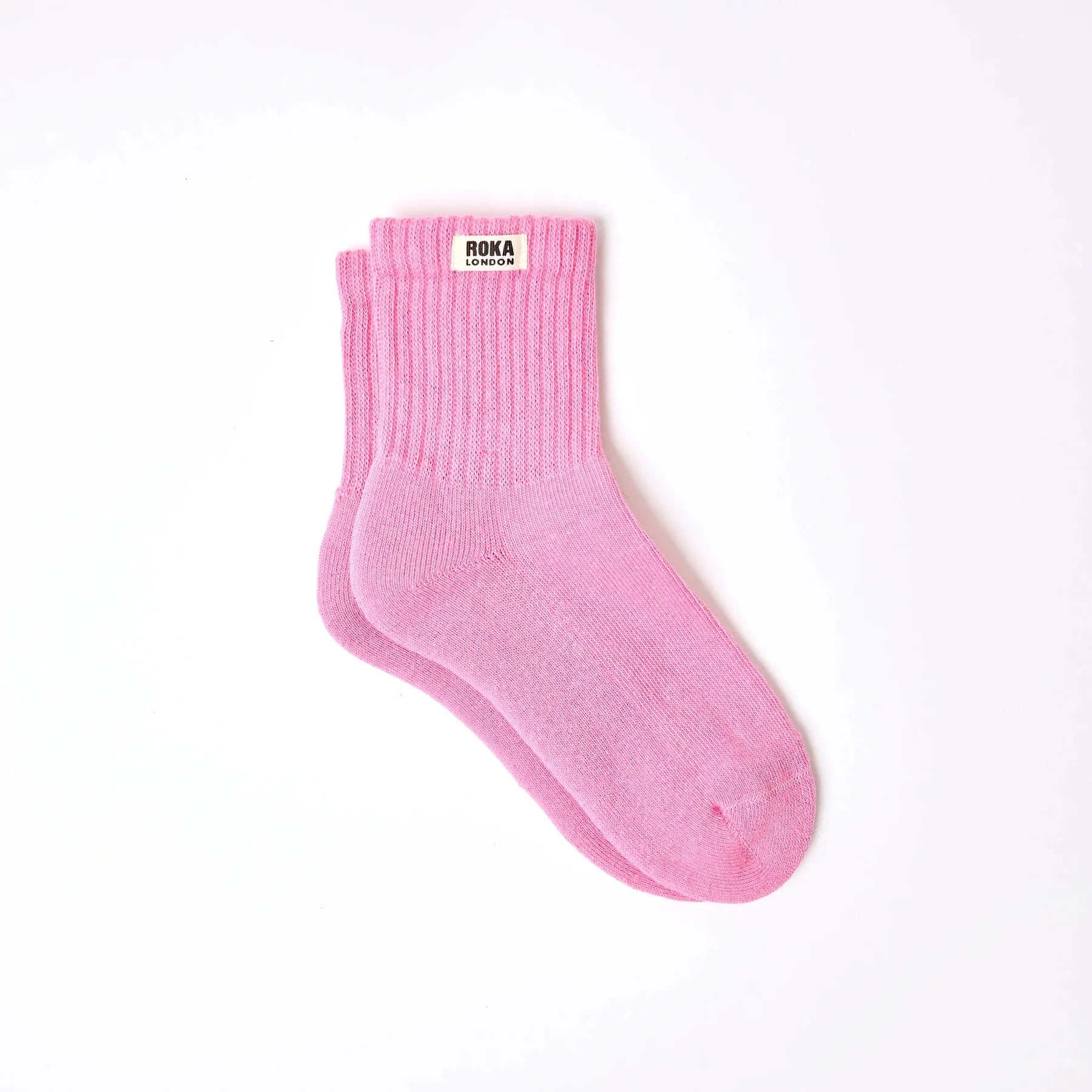 Roka Windsor Crew Socks | Organic Cotton  Socks | Stay-Up Comfort