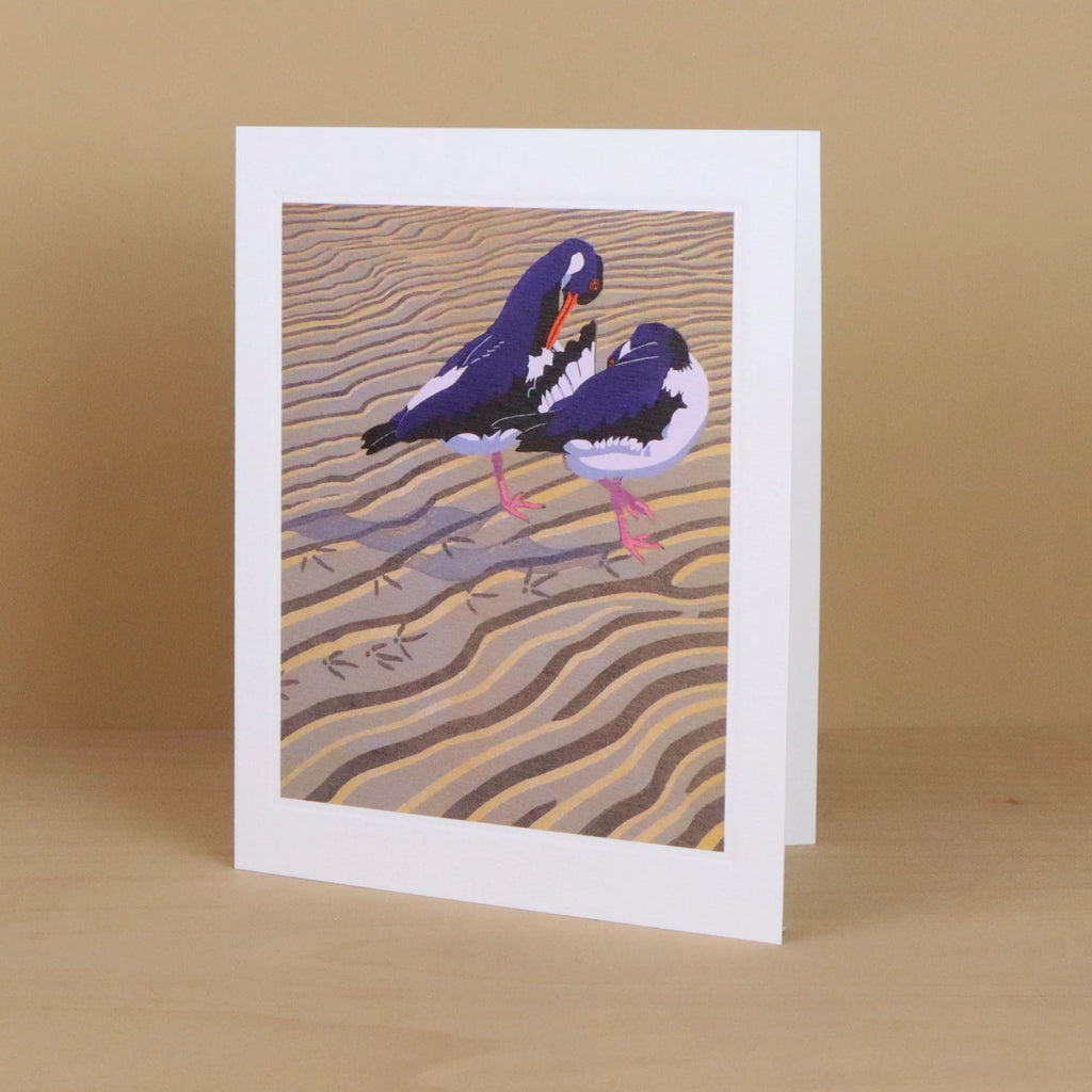 Preening Pair Greeting Card
