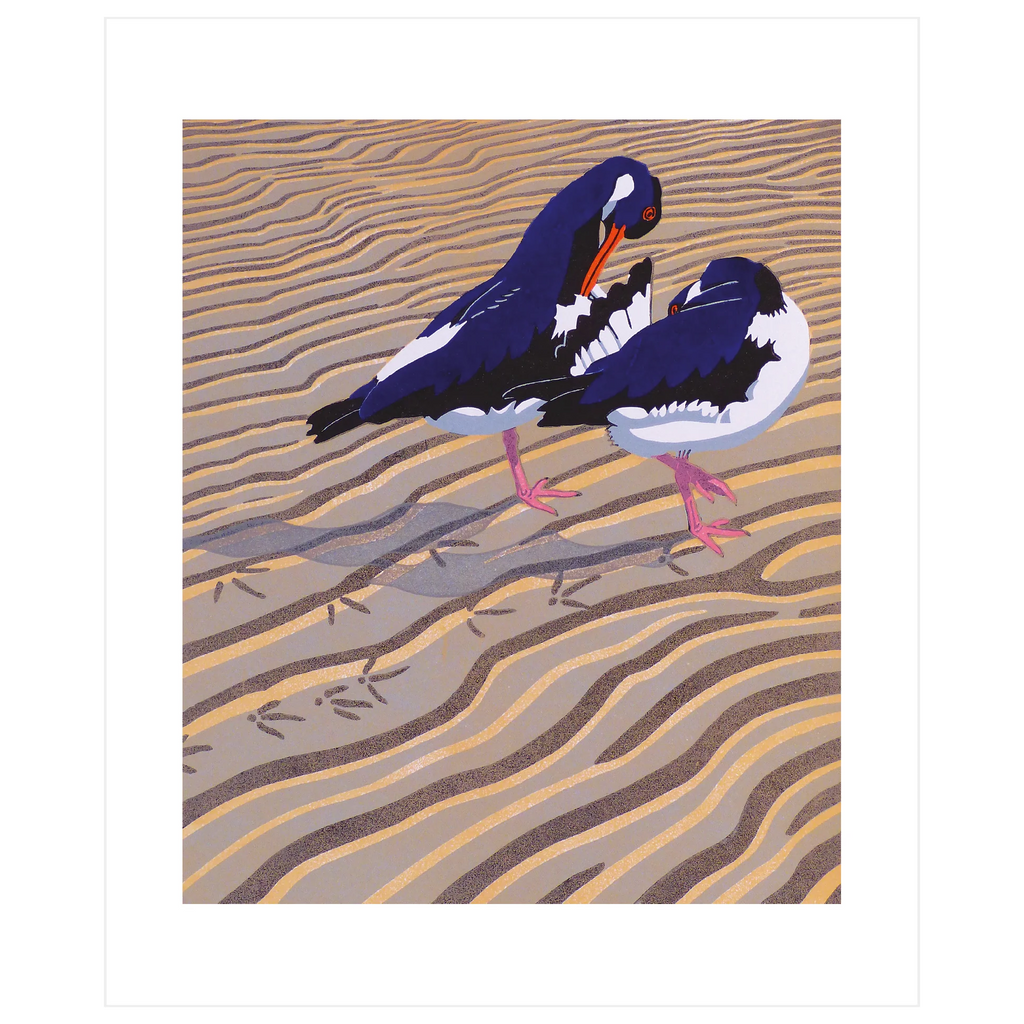 Preening Pair Greeting Card