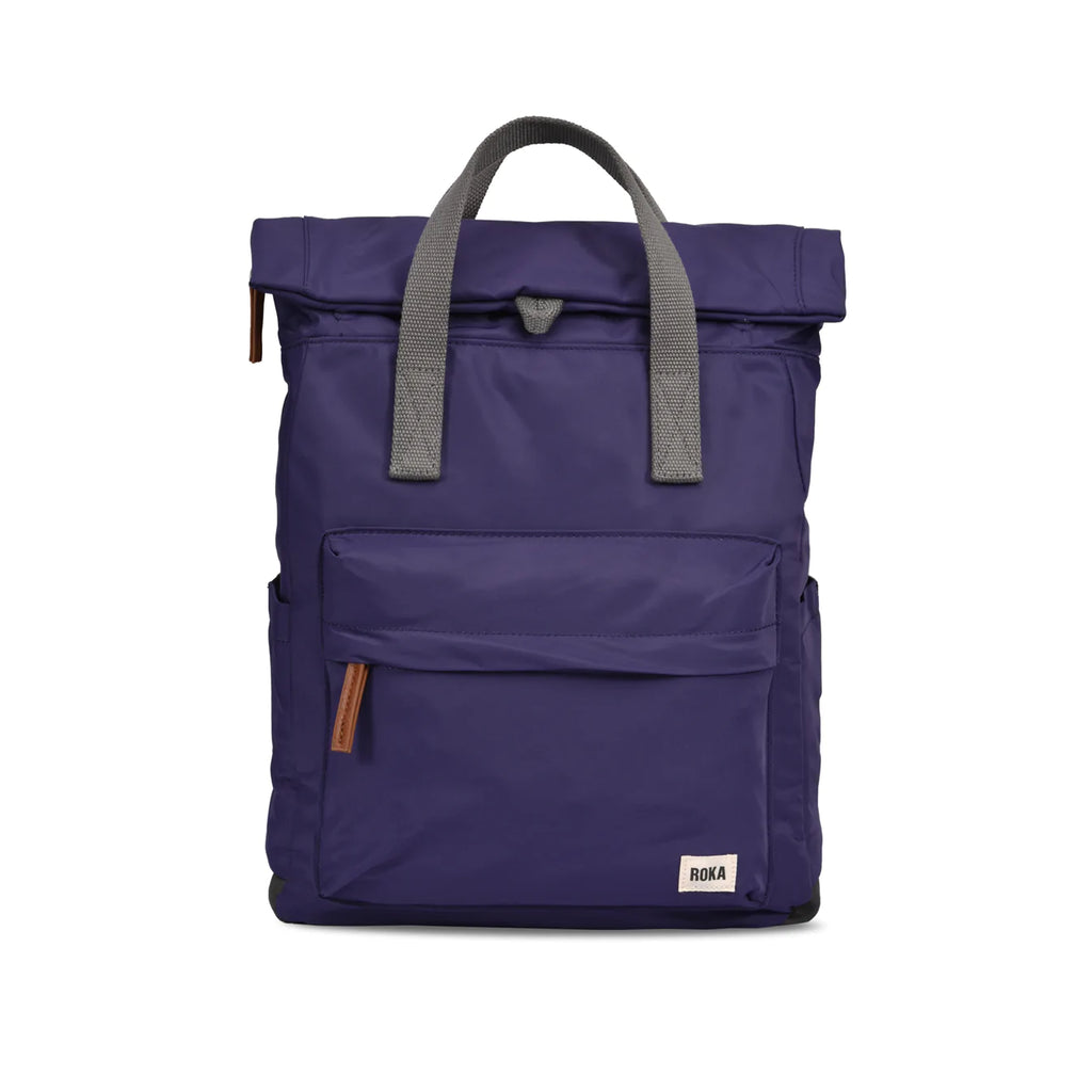 ROKA London Canfield B Roll Top Backpack – Recycled Nylon