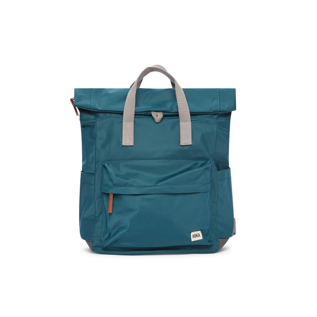 ROKA London Canfield B Roll Top Backpack – Recycled Nylon