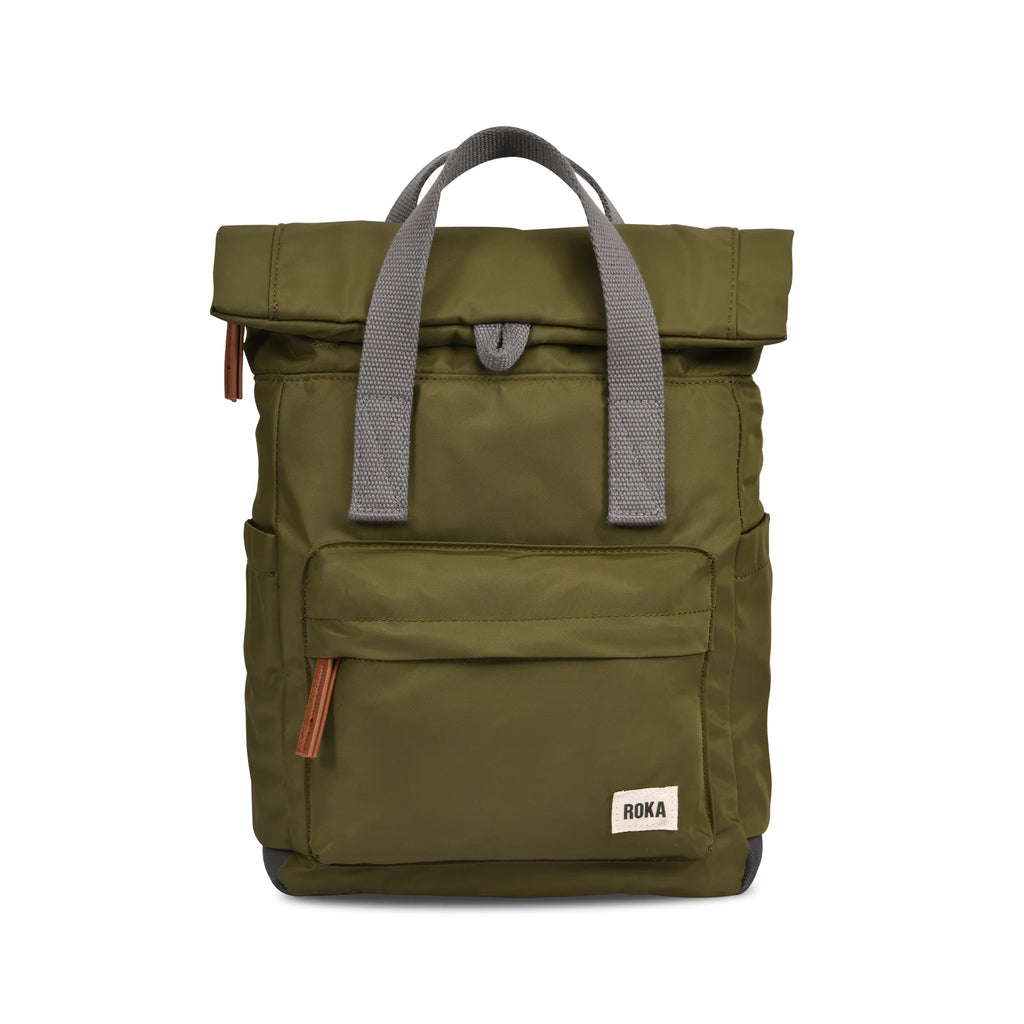 ROKA London Canfield B Roll Top Backpack – Recycled Nylon