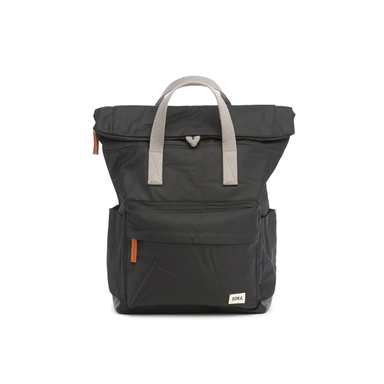 ROKA London Canfield B Roll Top Backpack – Recycled Nylon