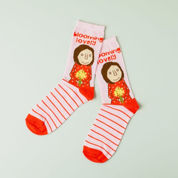 Rosie made a thing Socks for her