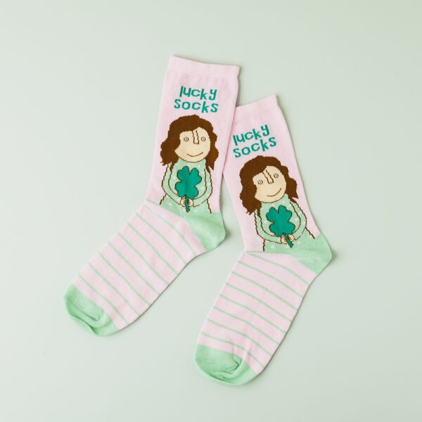 Rosie made a thing Socks for her