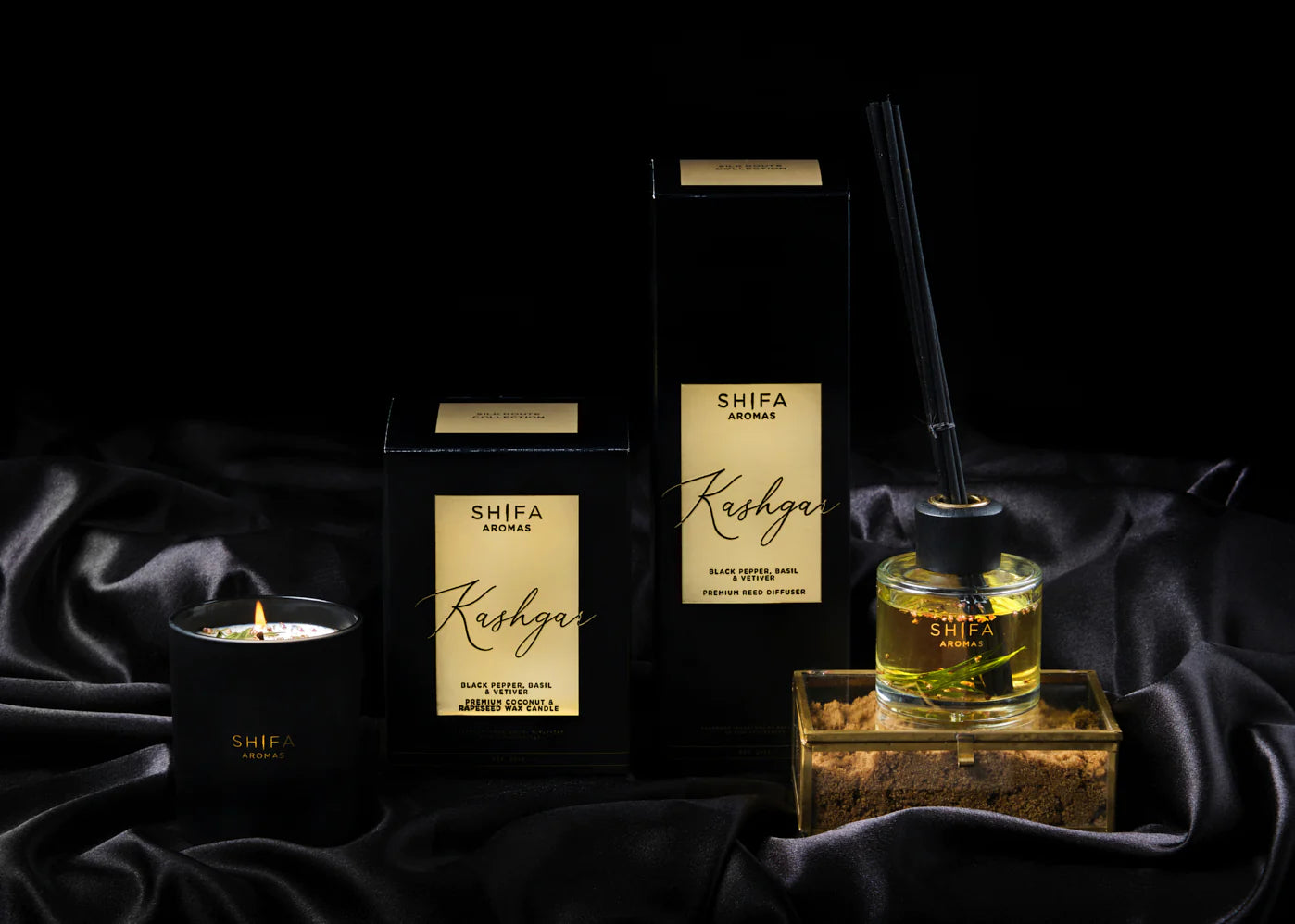 SHIFA AROMA Home  Fragrances -PREMIUM SILK ROUTE COLLECTION