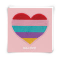 Redback Shine Big Love Sequin Card