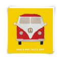 Redback shine sequins card Camper van