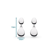 Load image into Gallery viewer, Kit Heath Coast Pebble Stud Droplet Earrings
