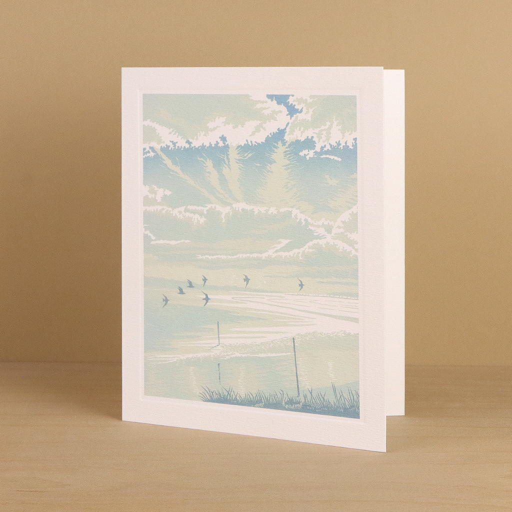 Cold Light greeting card by Steve Manning, Art Angels