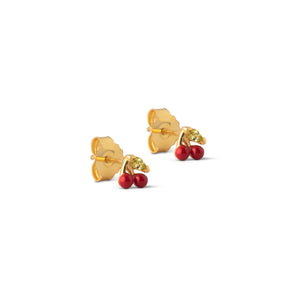 EC CHERRY  studs