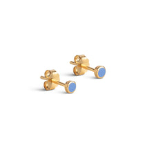 Load image into Gallery viewer, Enamel dot studs
