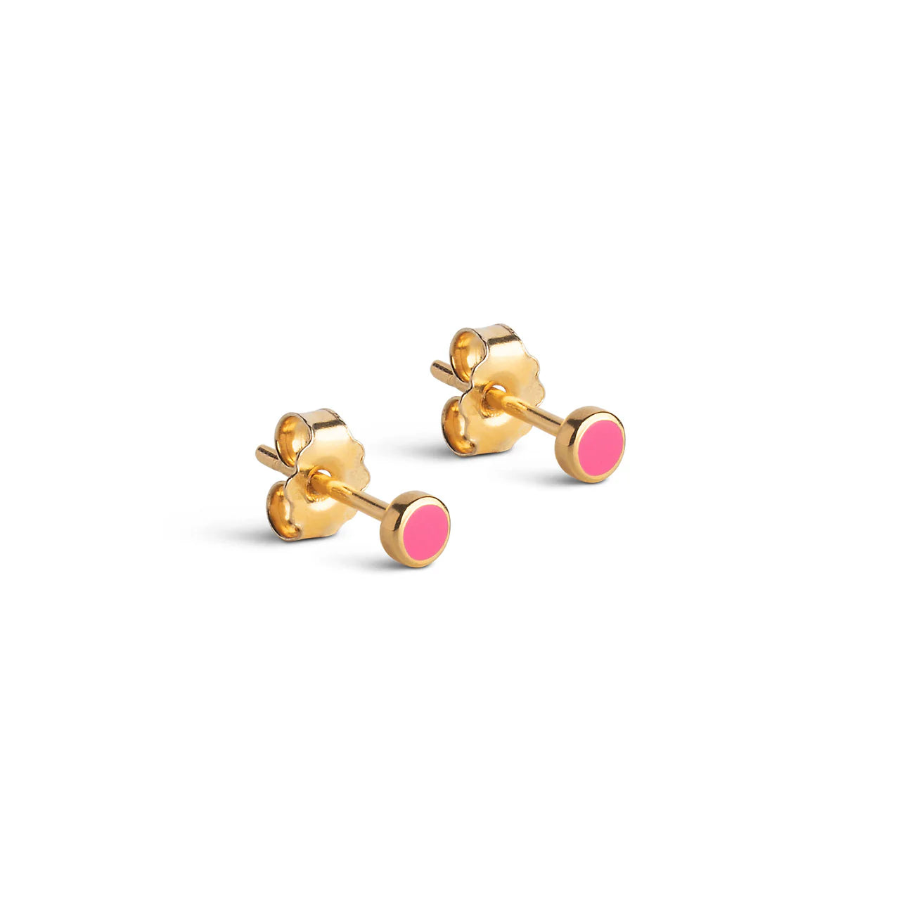 Enamel dot studs