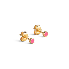 Load image into Gallery viewer, Enamel dot studs
