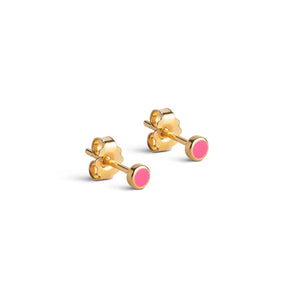 Enamel dot studs