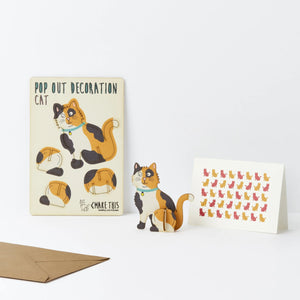 THE POP OUT CARD COMPANY - Calico Cat Card