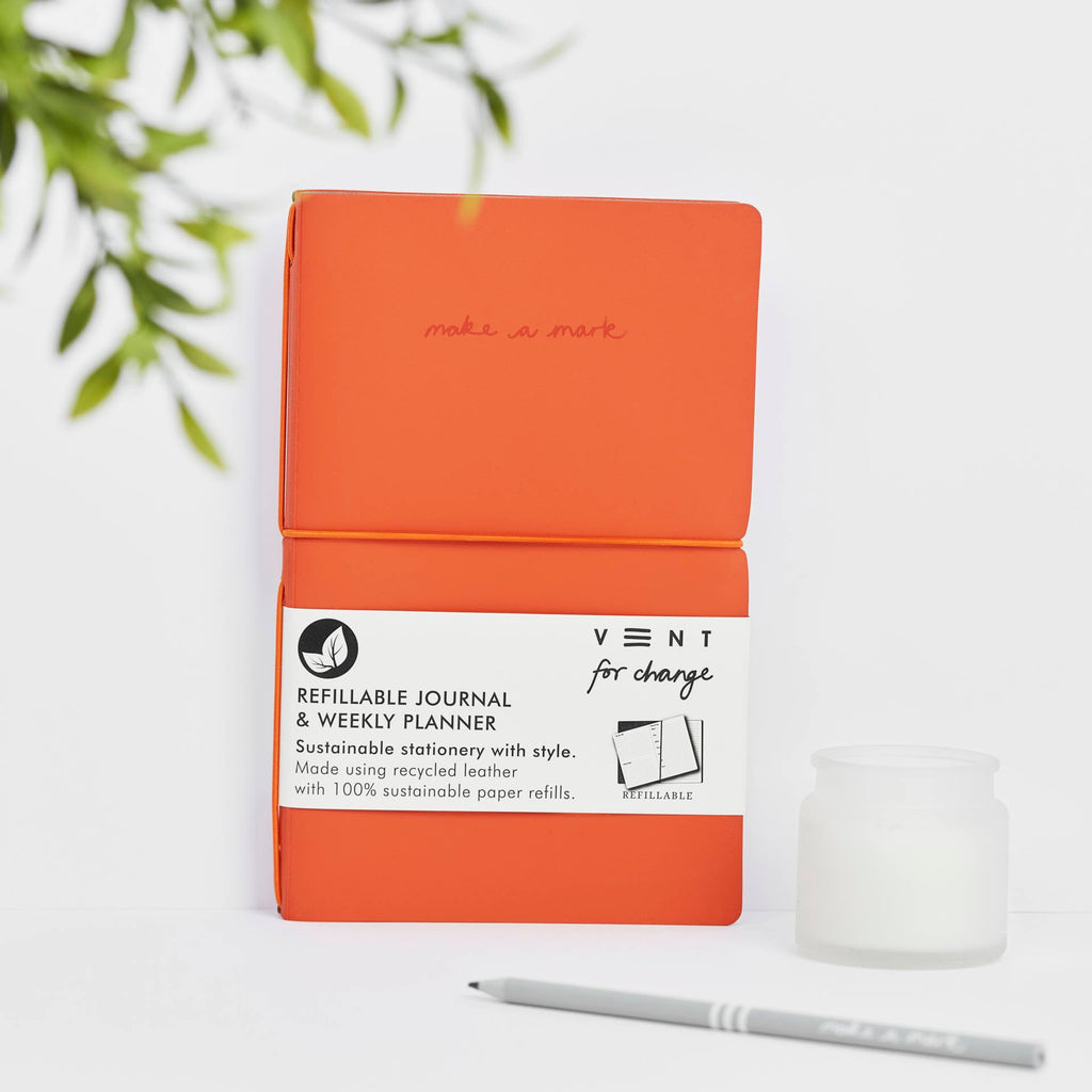 Vent for change refillable journal & weekly planner