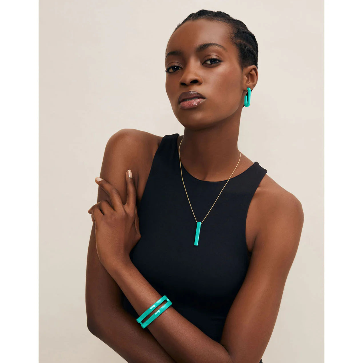 BRANCH Buffalo Horn Cut Out Cuff
