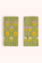 Load image into Gallery viewer, POWDER Willow Ditsy Flower Wrist Warmers
