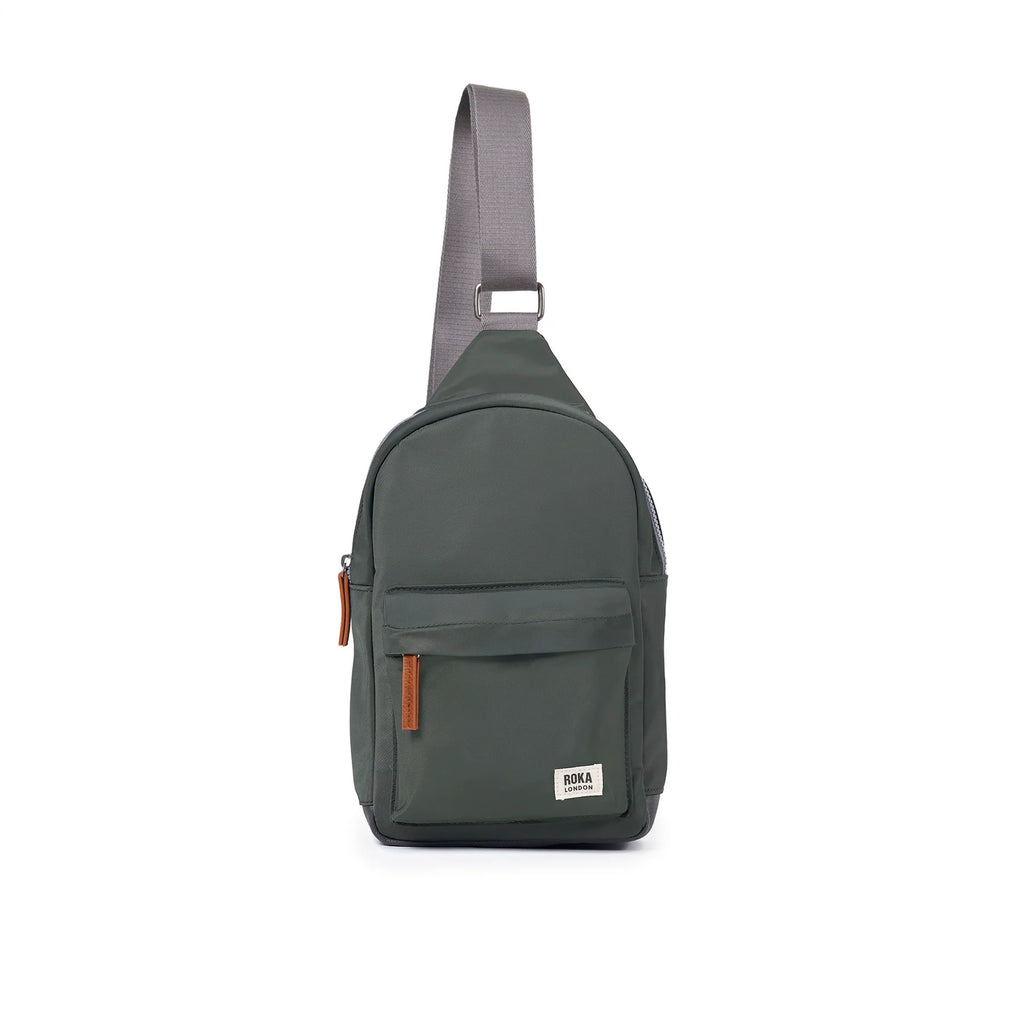 ROKA London Willesden B Large Sling Bag | Recycled Crossbody | ORA Gallery Sheffield