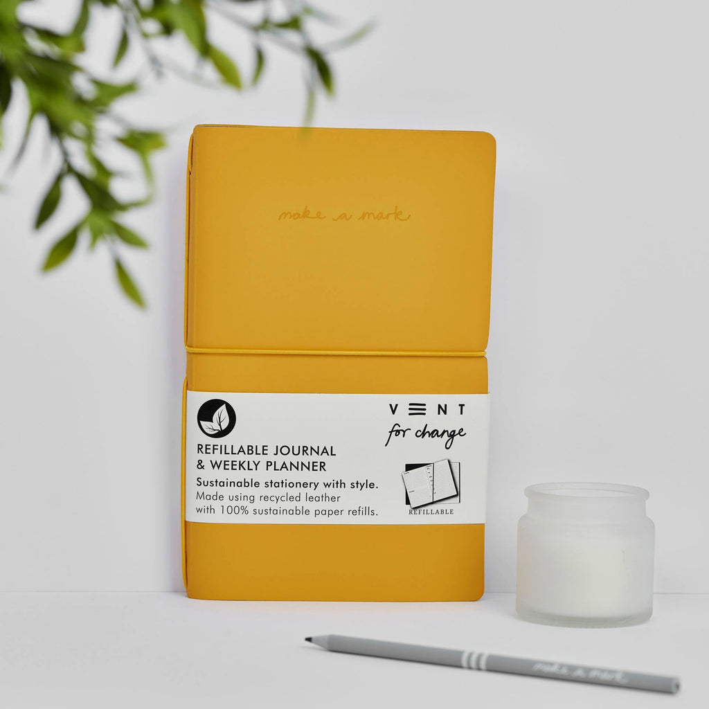 Vent for change refillable journal & weekly planner