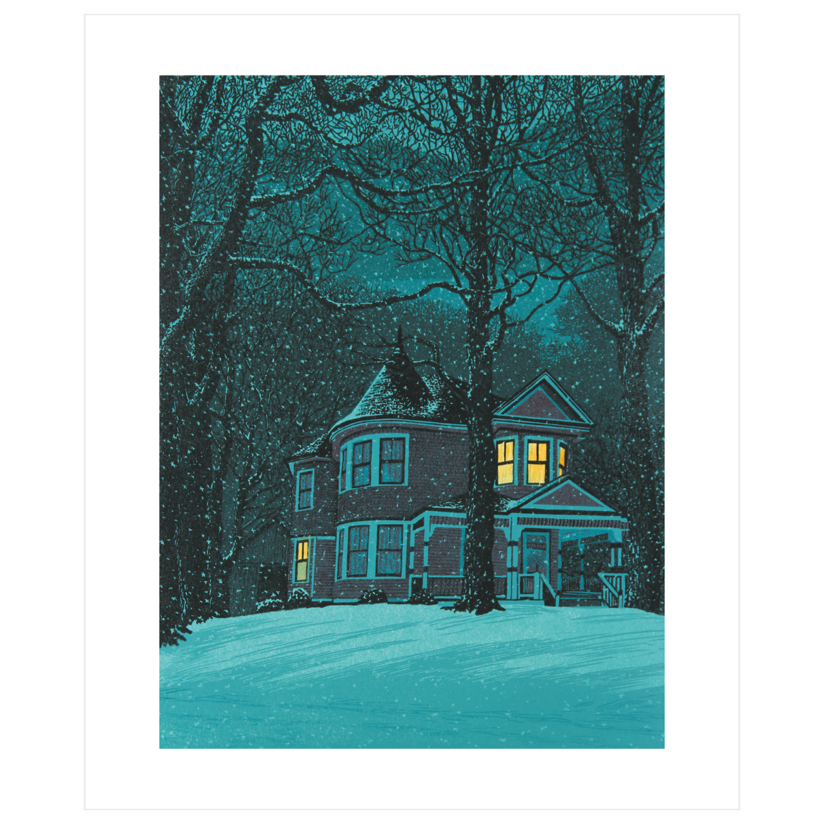 In for the Night card by William H. Hays, additional view