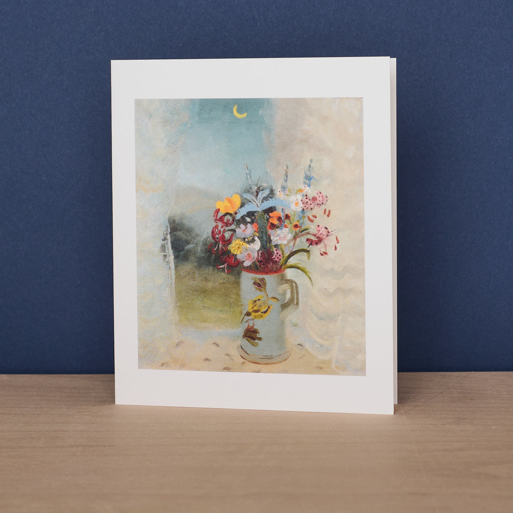 Flowers by Moonlight greeting card by Winifred Nicholson, Art Angels