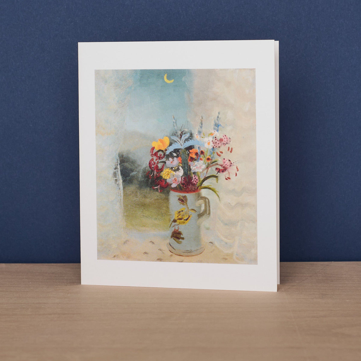 Flowers by Moonlight greeting card by Winifred Nicholson, Art Angels