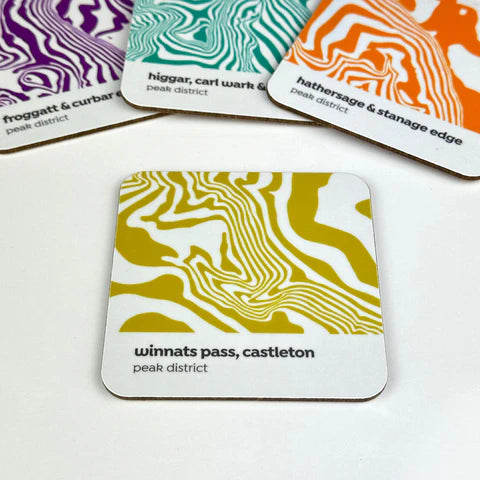 Peak District single   Coaster