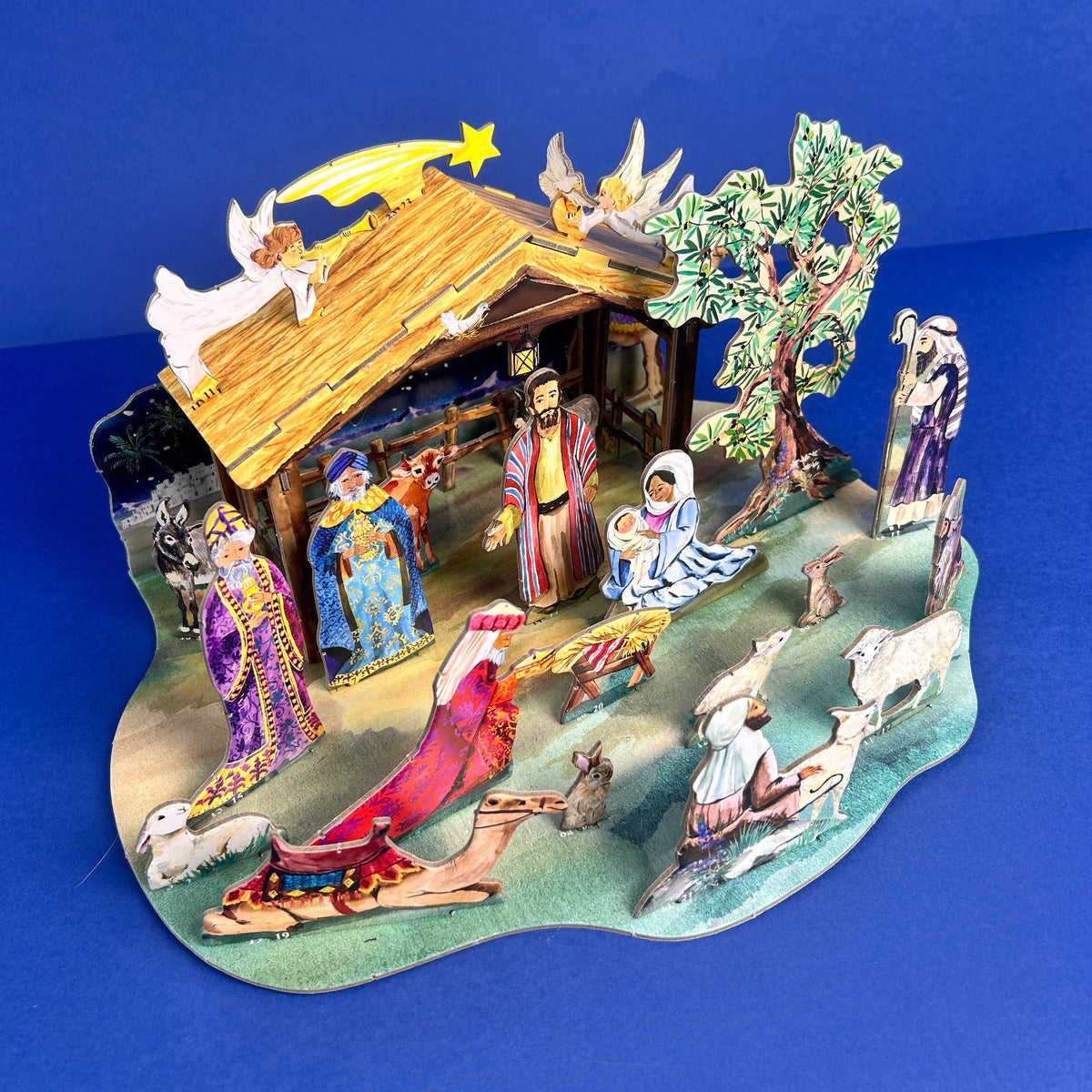The Christmas Story large 3D pop and slot advent calendar by Roger la Borde – view 4