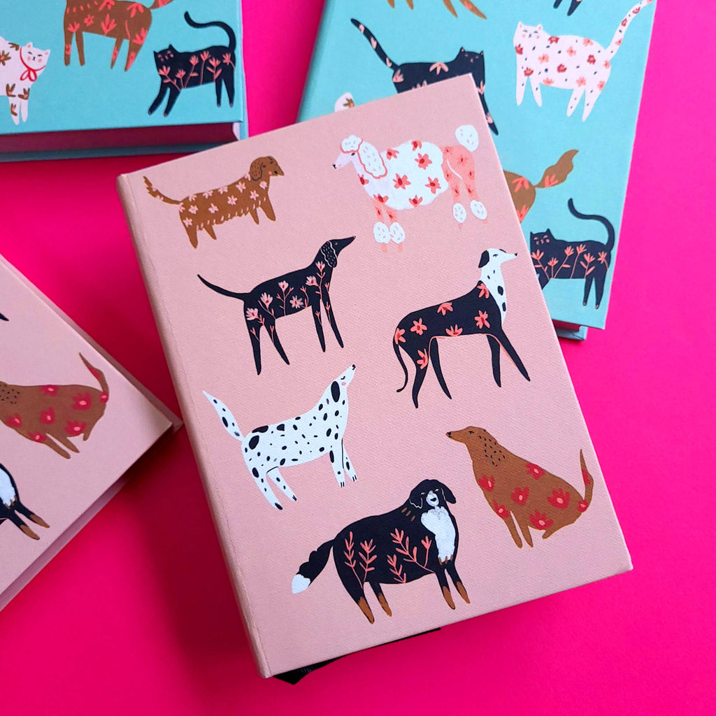 Ginger Pattern Dogs illustrated journal by Roger la Borde – view 4