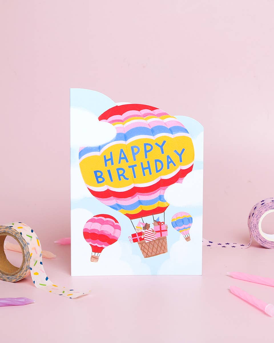 Air Balloon Birthday | Greeting Card | Birthday Card For Men