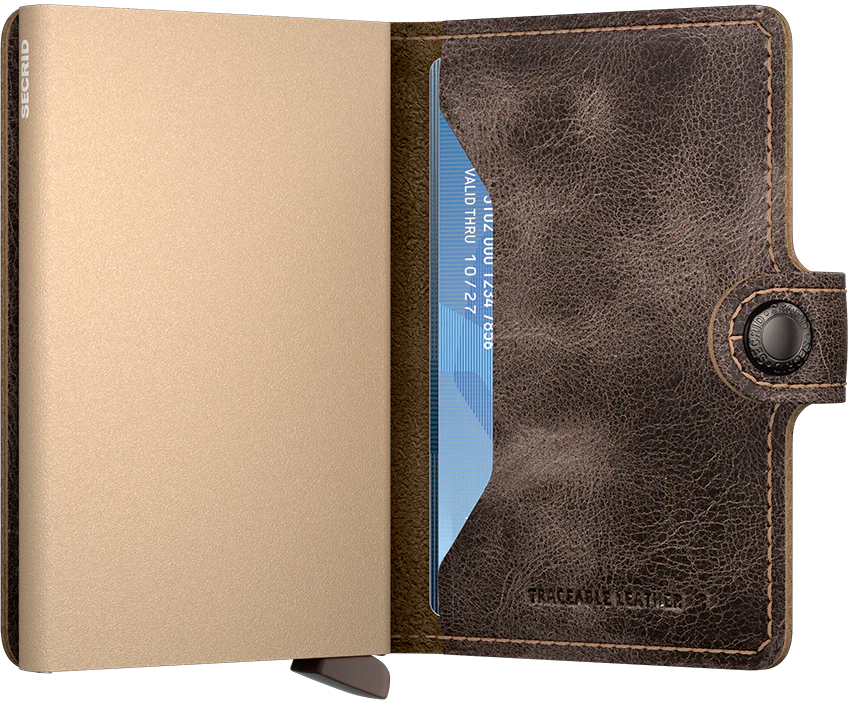 MV Miniwallet- Vintage Leather