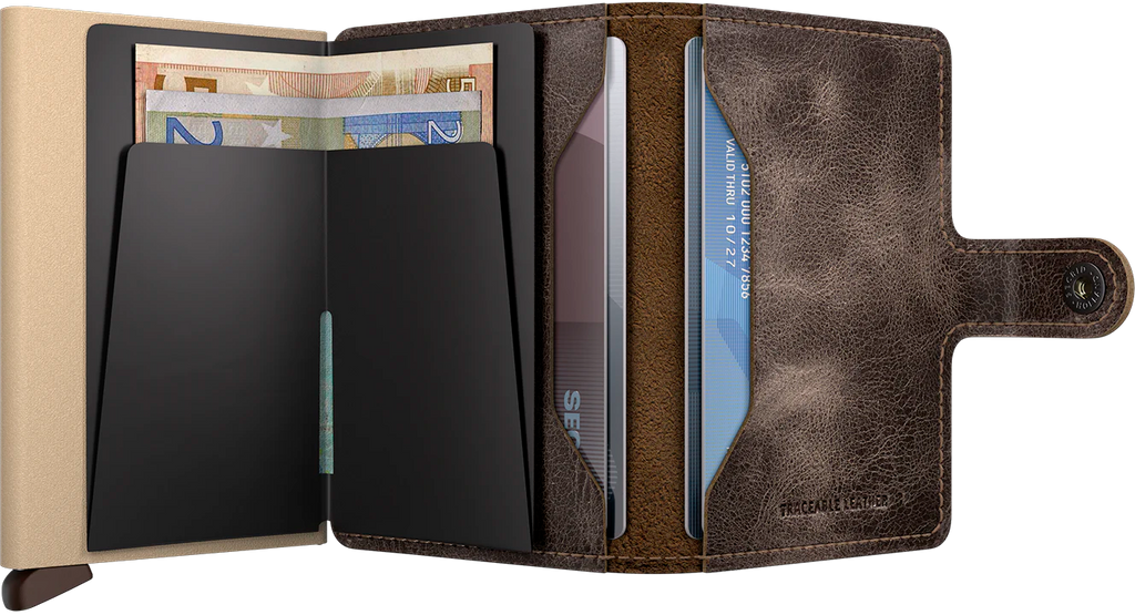 MV Miniwallet- Vintage Leather