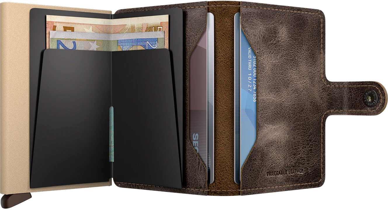 MV Miniwallet- Vintage Leather