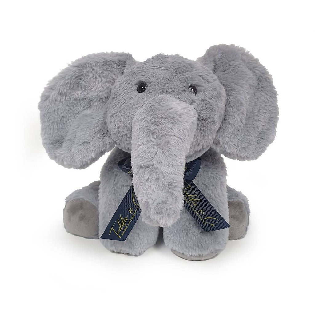 Grey LuxuryHeart Beat Elephant Plush Toy Gift